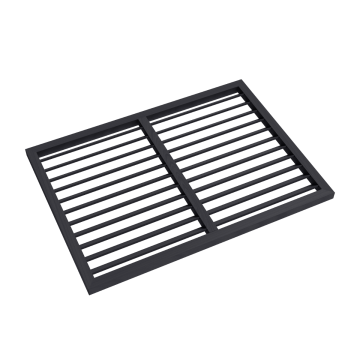 Evolar WPC Achterplaat voor Airco Omkasting Charcoal Grey Medium