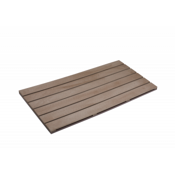 Evolar Bottom Panel voor Airco Omkasting Walnut Grey WPC Small